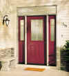 Pella Entry Door with Isabella glass